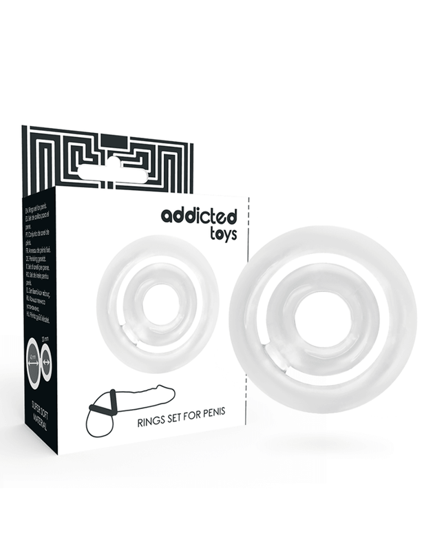 addicted toys potenz c ring pene chiaro