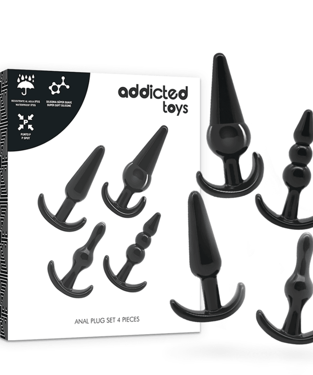 addicted toys set di 4 tappi anali