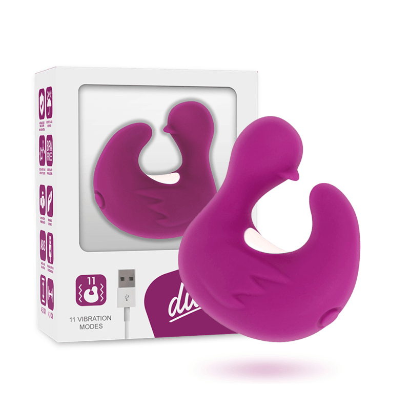 COVERME - DUCKYMANIA RICARICABILE DITALE ANATRA STIMOLANTE IN SILICONE - Only Vibes