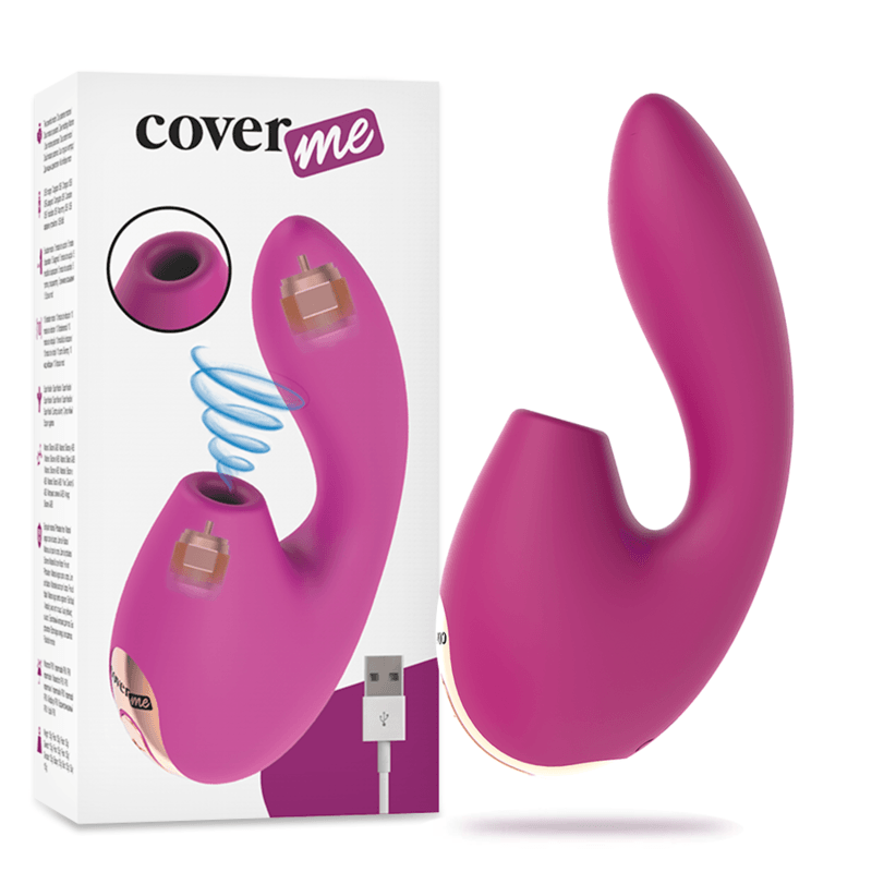 coverme aspirazione clitorale e potente vibratore g spot rush