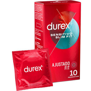 durex sensitivo slim fit 10 unita