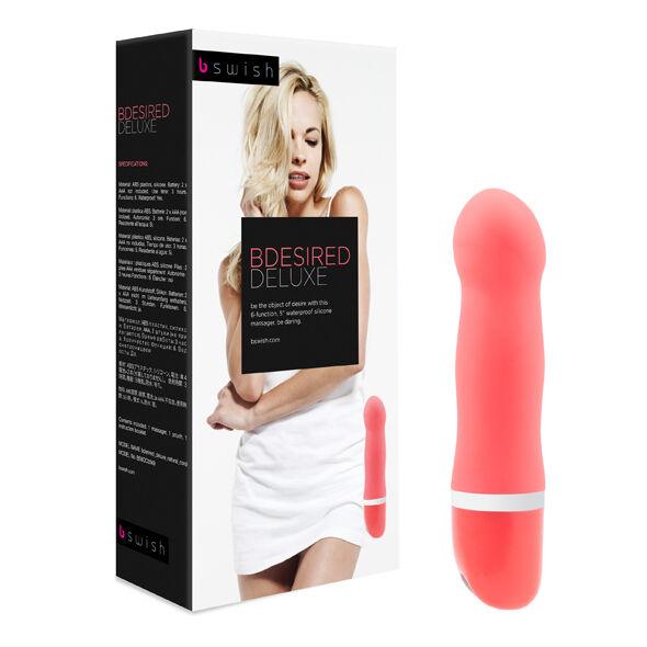 b swish vibratore bdesired deluxe in corallo