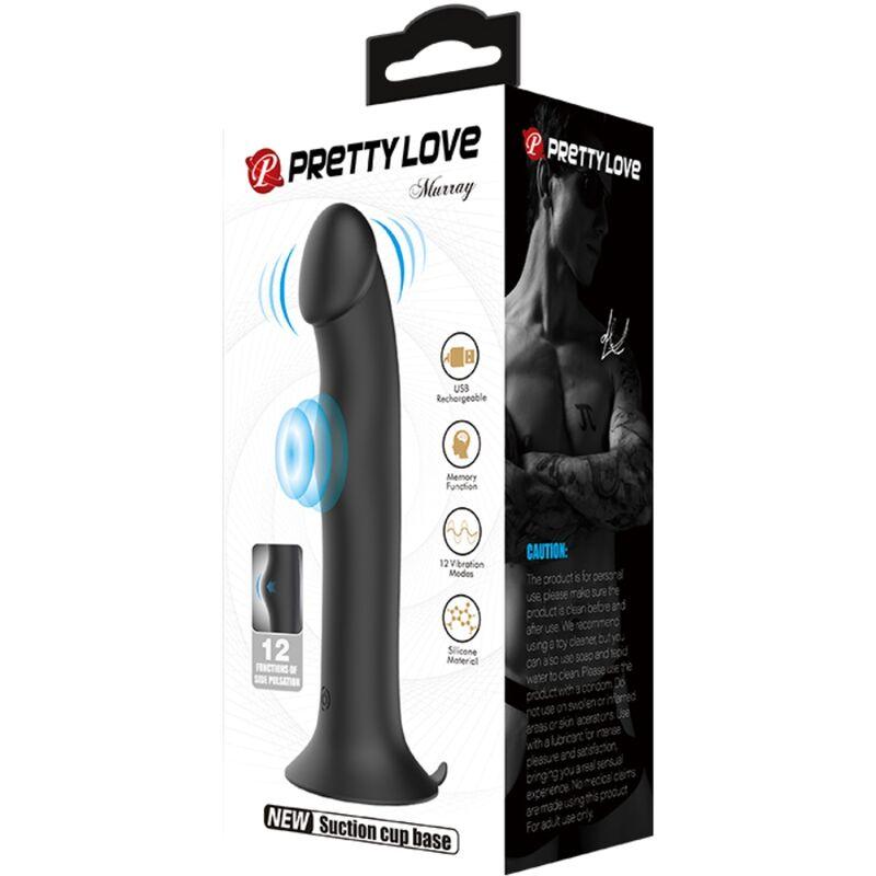 pretty love vibratore murray e ventosa clitoride nera