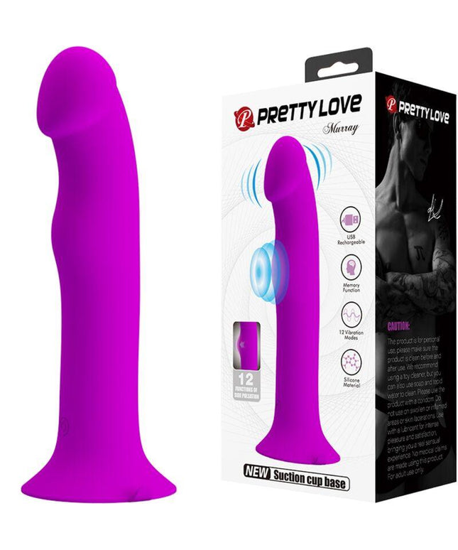 pretty love vibratore murray e stimolatore del punto g viola