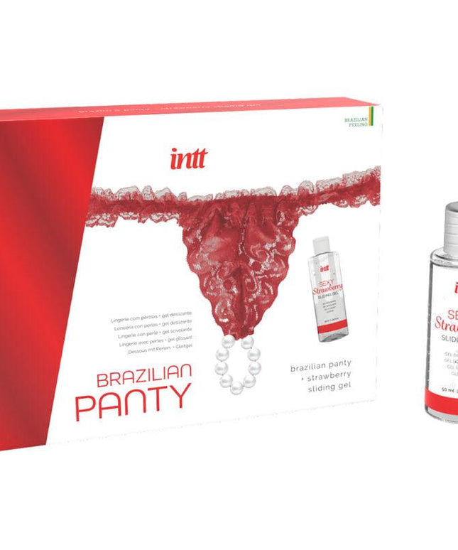 intt releases brasiliana rossa con perle e gel lubrificante 50 ml