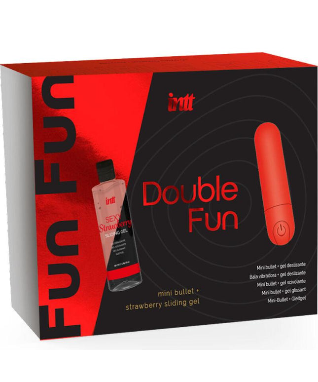 intt releases kit doppio divertimento con bullet vibrante e gel da massaggio alla fragola