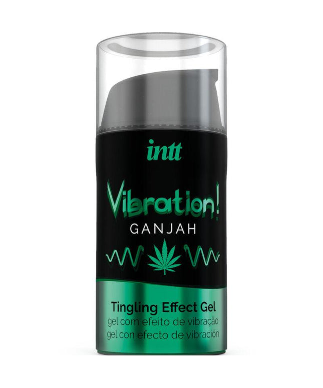 intt potente gel liquido vibrante stimolante intimo cannabis 15ml