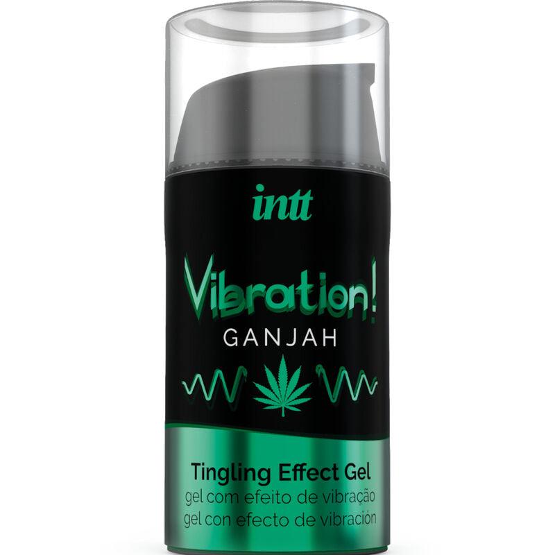 intt potente gel liquido vibrante stimolante intimo cannabis 15ml