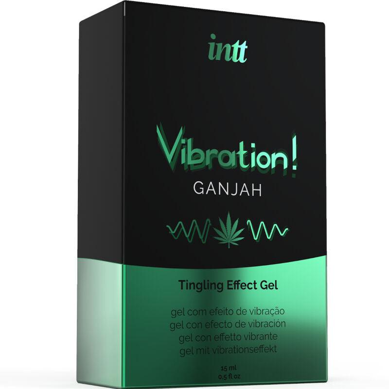 intt potente gel liquido vibrante stimolante intimo cannabis 15ml