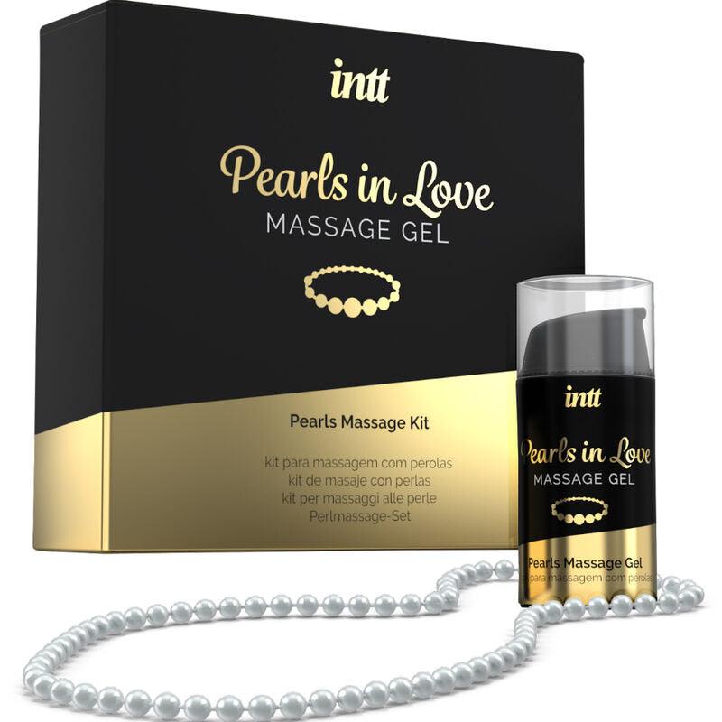 intt massage oral sex perle innamorate con collana di perle e gel di silicone