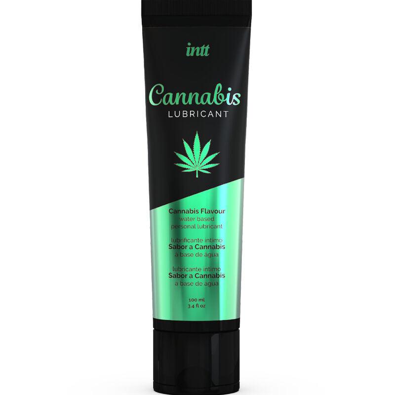 intt lubricants lubrificante intimo a base acquosa al gusto di cannabis