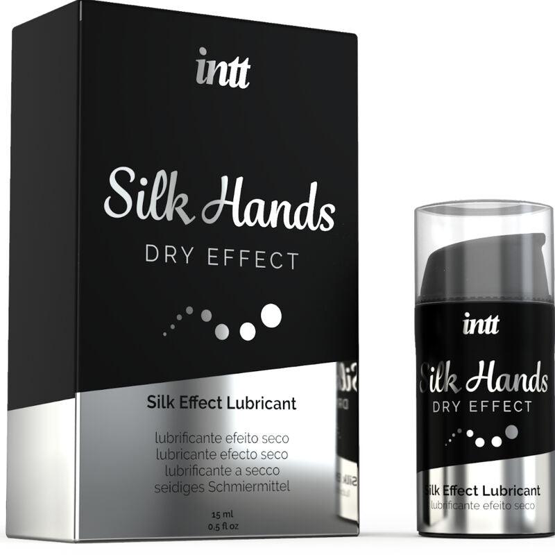 intt lubricants lubrificante mani silk formula silicone concentrata 15 ml