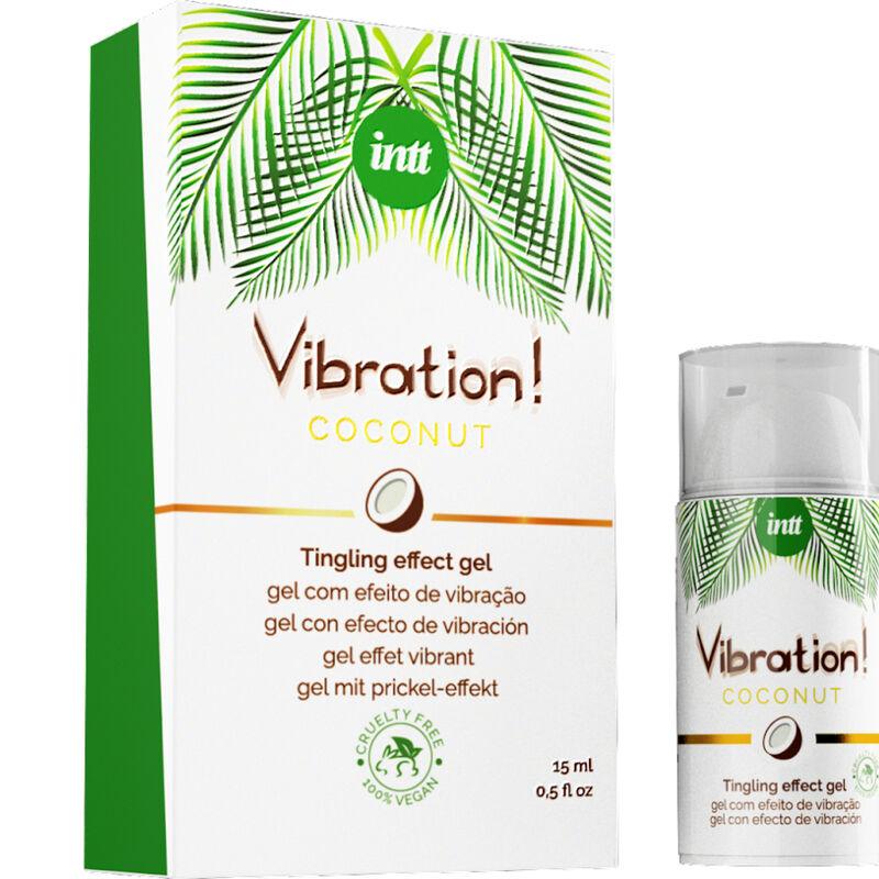 intt vibration gel potente vibratore liquido vegano stimolante