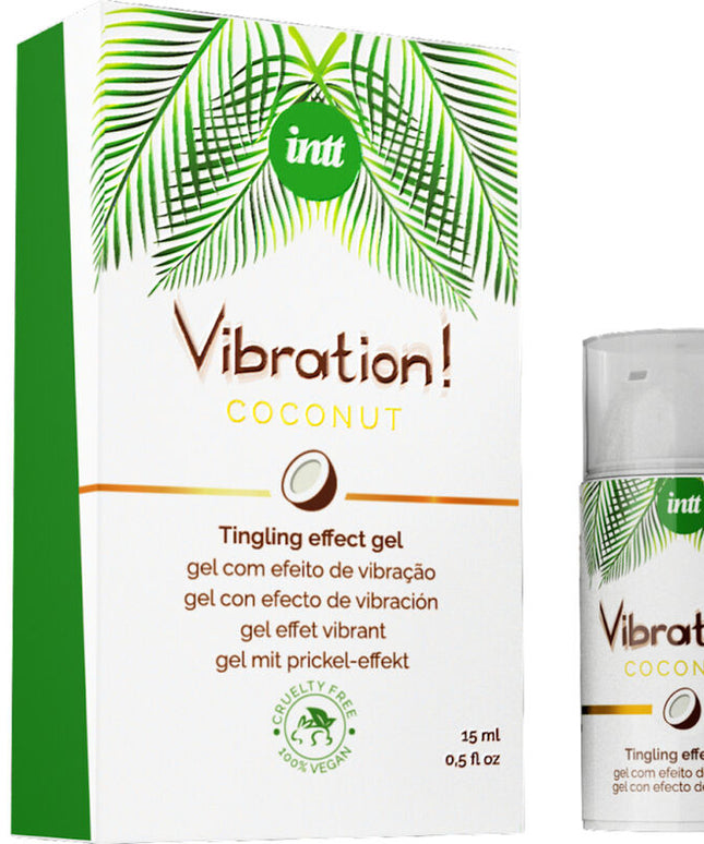 INTT - VIBRATION GEL POTENTE VIBRATORE LIQUIDO VEGANO STIMOLANTE