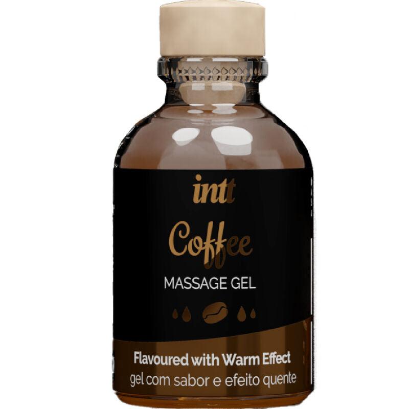 intt massage oral sex gel da massaggio al gusto di caffe effetto caldo