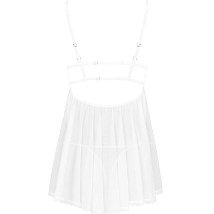 obsessive babydoll celeste e tanga xs s
