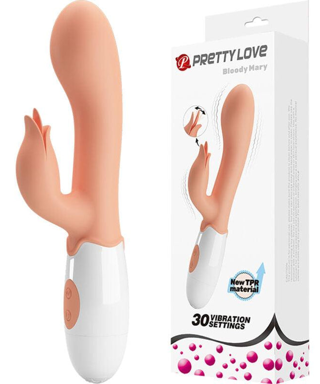 pretty love vibratore bloody mary con stimolatore