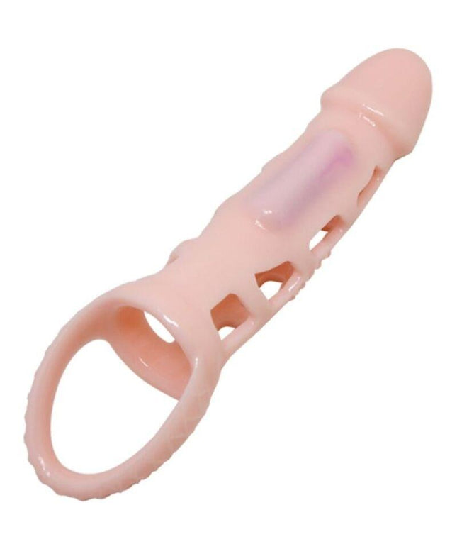 pretty love copertura estensore del pene harrison con vibrazione e cinturino 13 5 cm