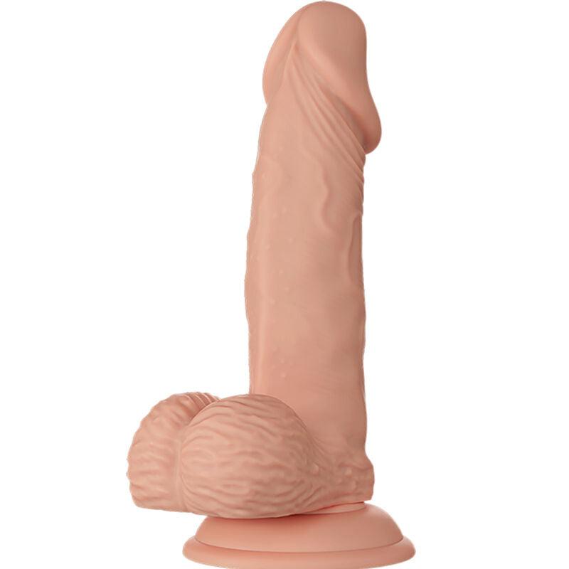 baile bellissimo dildo flessibile realistico zebulone incontro 19 4 cm naturale