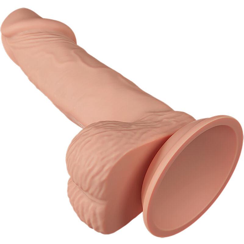 baile bellissimo dildo flessibile realistico zebulone incontro 19 4 cm naturale