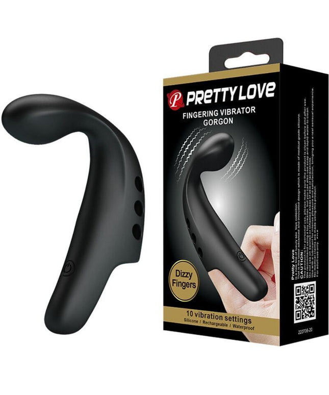 pretty love ditale vibratore gorgon nero