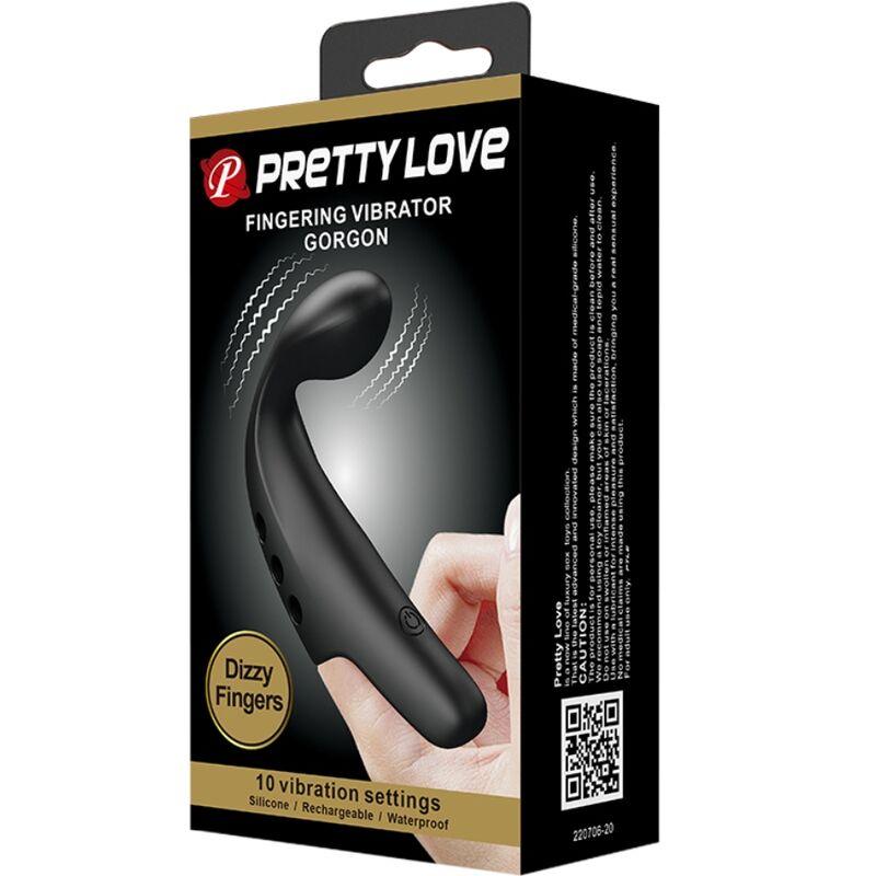 pretty love ditale vibratore gorgon nero