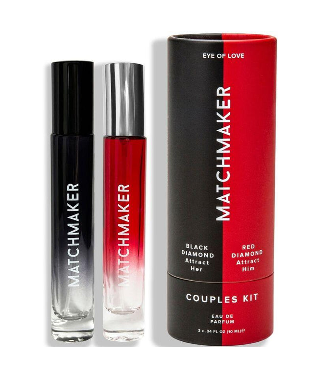 eye of love matchmaker pheromone 2pc set coppie kit attratti lei e lui 20 ml