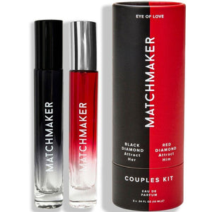 eye of love matchmaker pheromone 2pc set coppie kit attratti lei e lui 20 ml