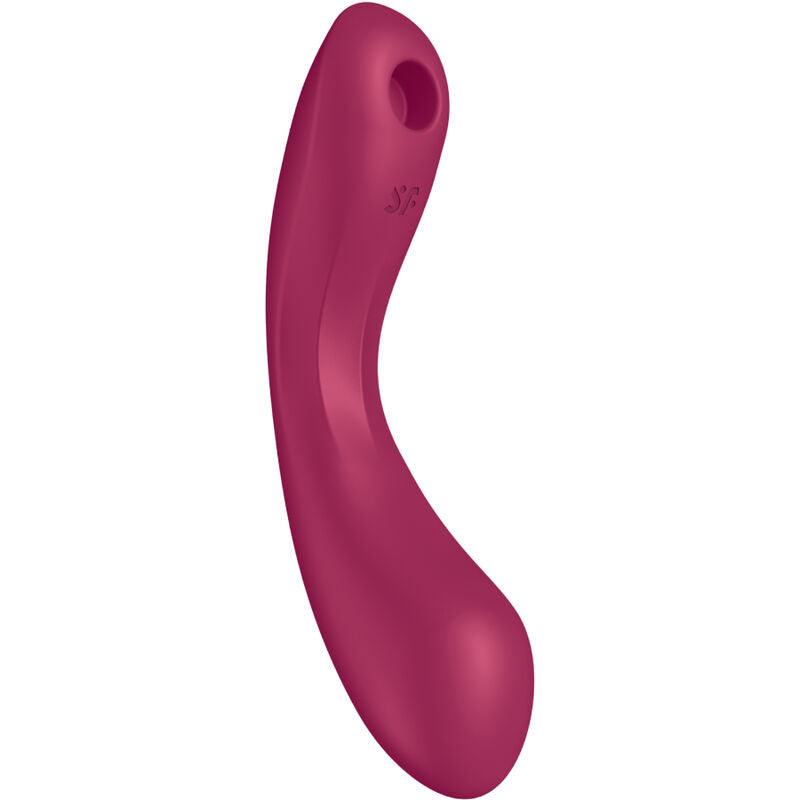 satisfyer curve trinity 1 air pulse vibrazione rosso