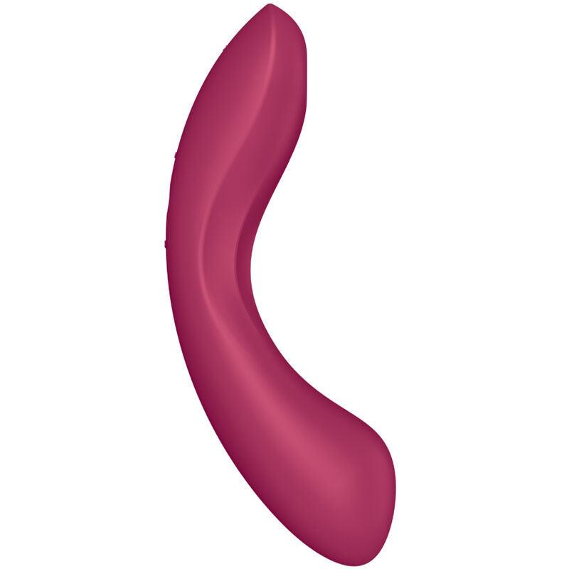 satisfyer curve trinity 1 air pulse vibrazione rosso