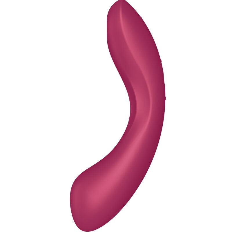 satisfyer curve trinity 1 air pulse vibrazione rosso