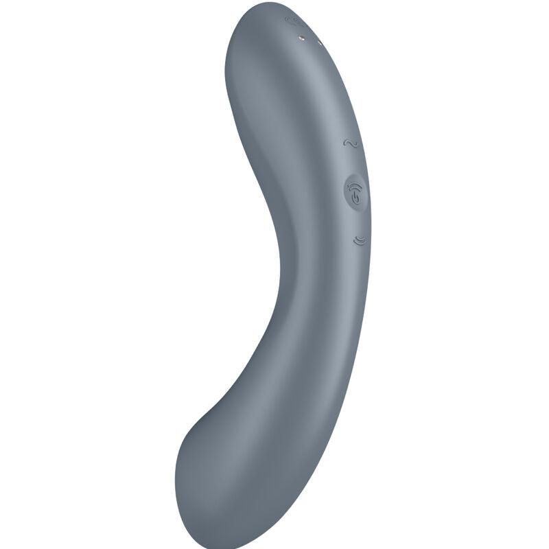 satisfyer curve trinity 1 air pulse vibrazione rosso