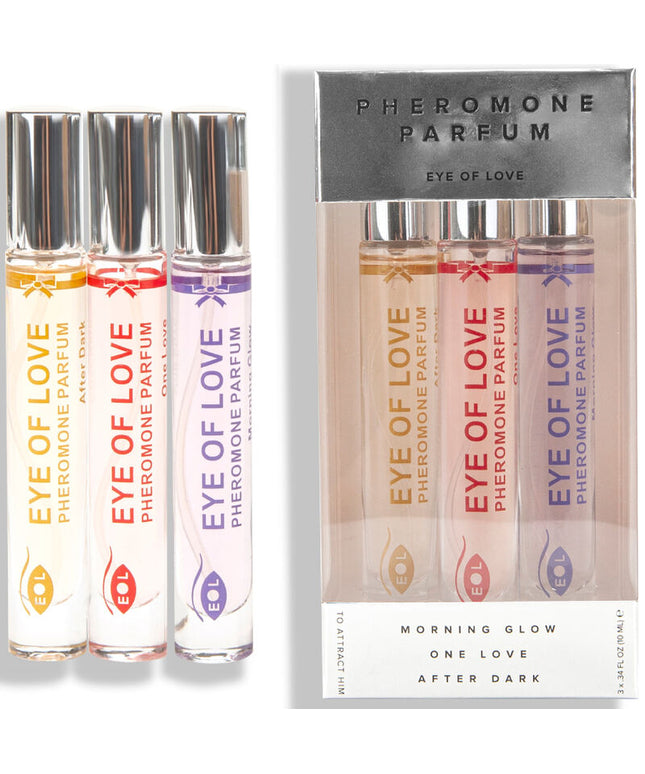 EYE OF LOVE - EOL PHR PARFUM 10 ML SET/3 - MORNING GLOW, ONE LOVE, AFTER DARK