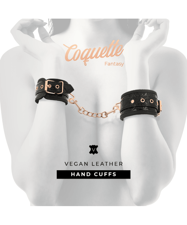 manette coquette chic desire edizione nera con fodera in neoprene