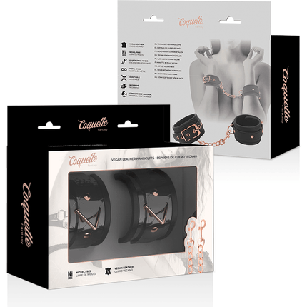manette coquette chic desire edizione nera con fodera in neoprene