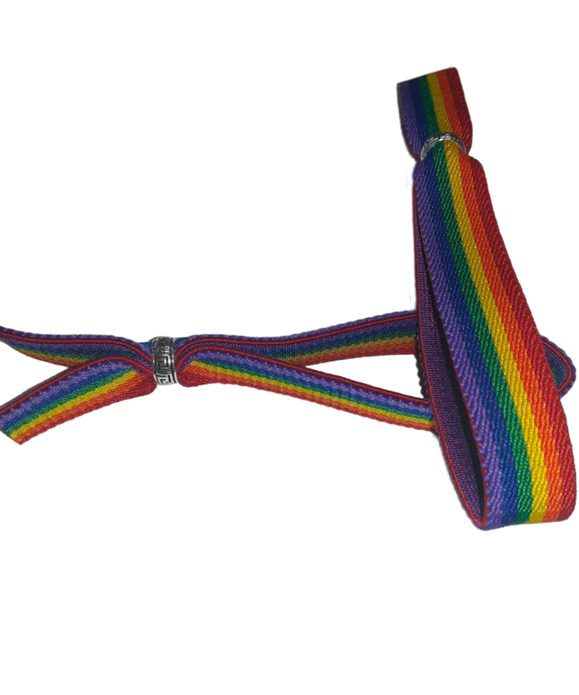 PRIDE - BRACCIALE DI LUSSO IN GOMMA PER RAGAZZI CON PERLINE PRIDE