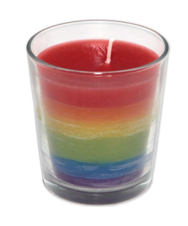 PRIDE - COPPA CANDELA CON BANDIERA LGBT