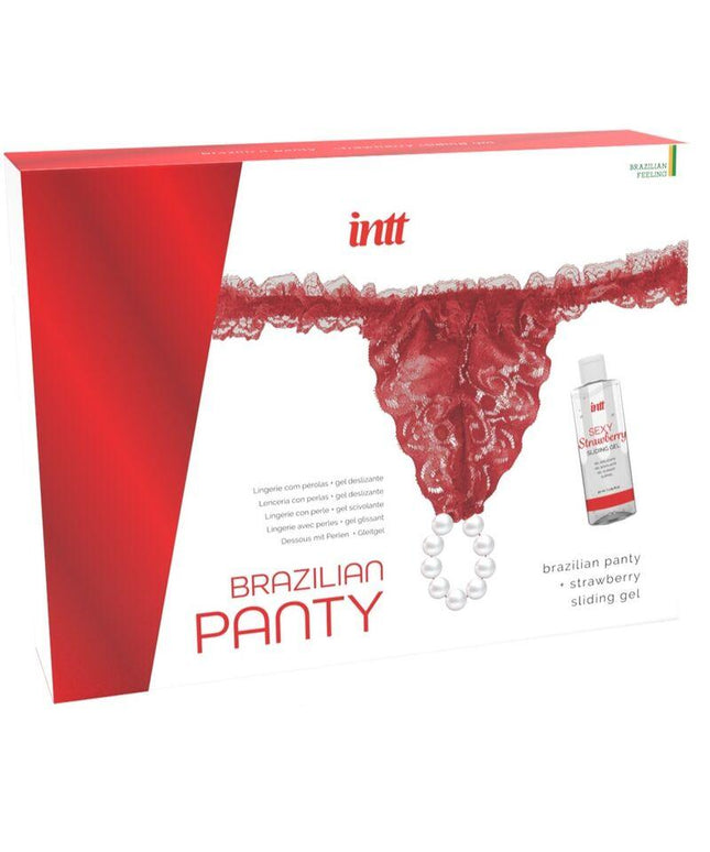 intt releases brasiliana rossa con perle e gel lubrificante 50 ml