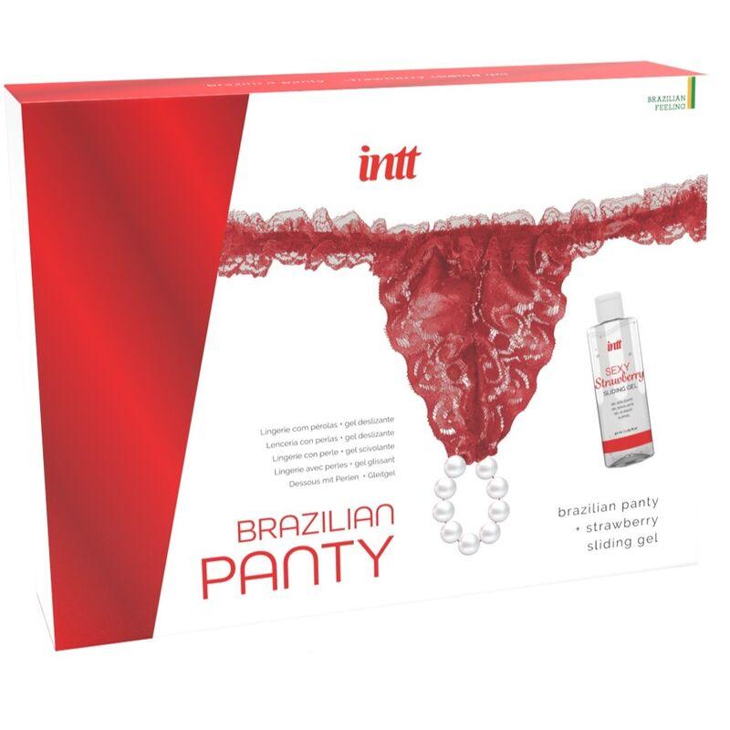 intt releases brasiliana rossa con perle e gel lubrificante 50 ml