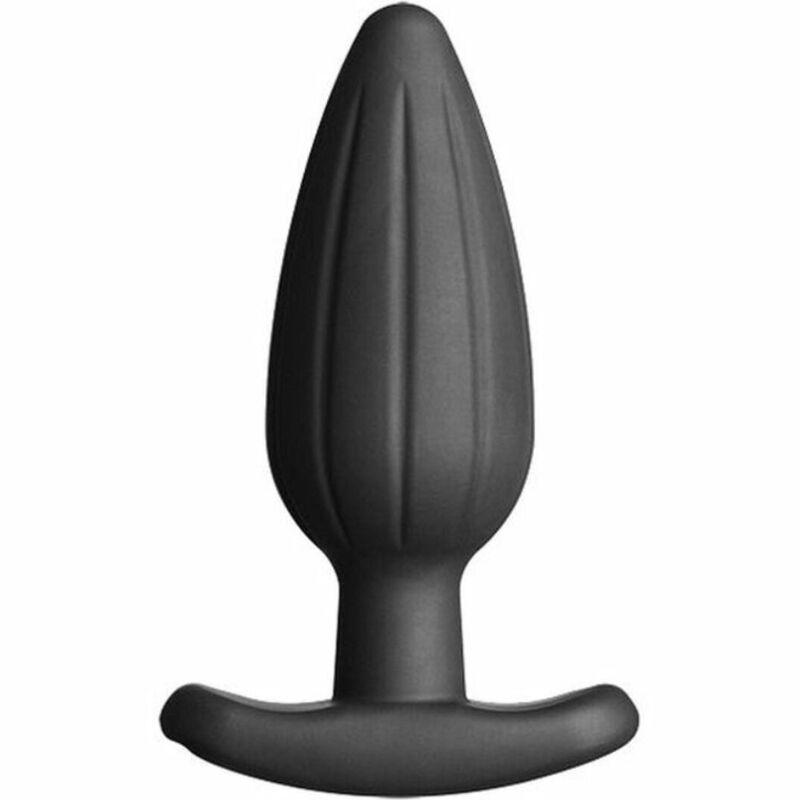 electrastim tappo rocker in silicone nero grande