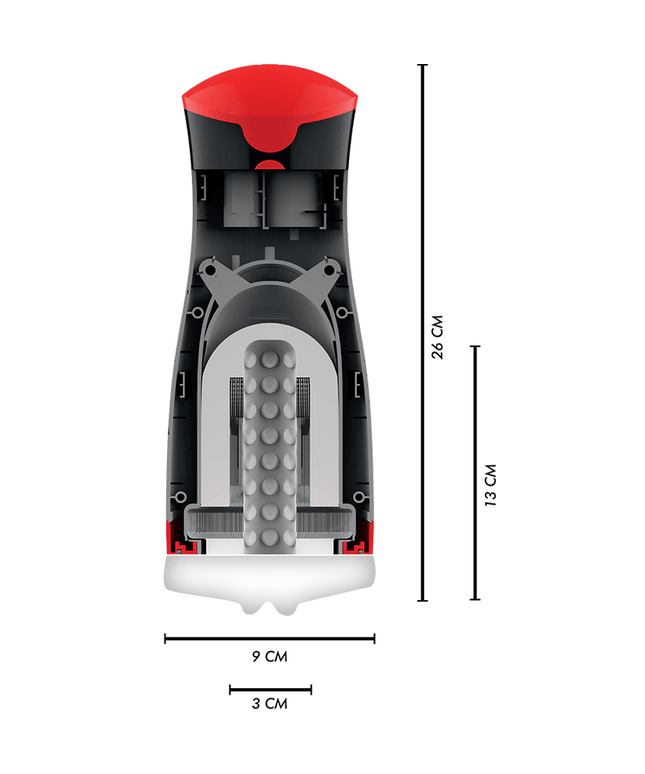 jamyjob masturbatore a compressione e vibrazione jango