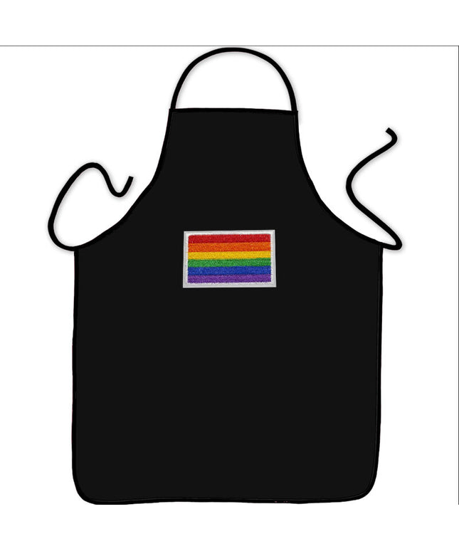 PRIDE - GREMBIULE DA CHEF BUON CON BANDIERA LGBT