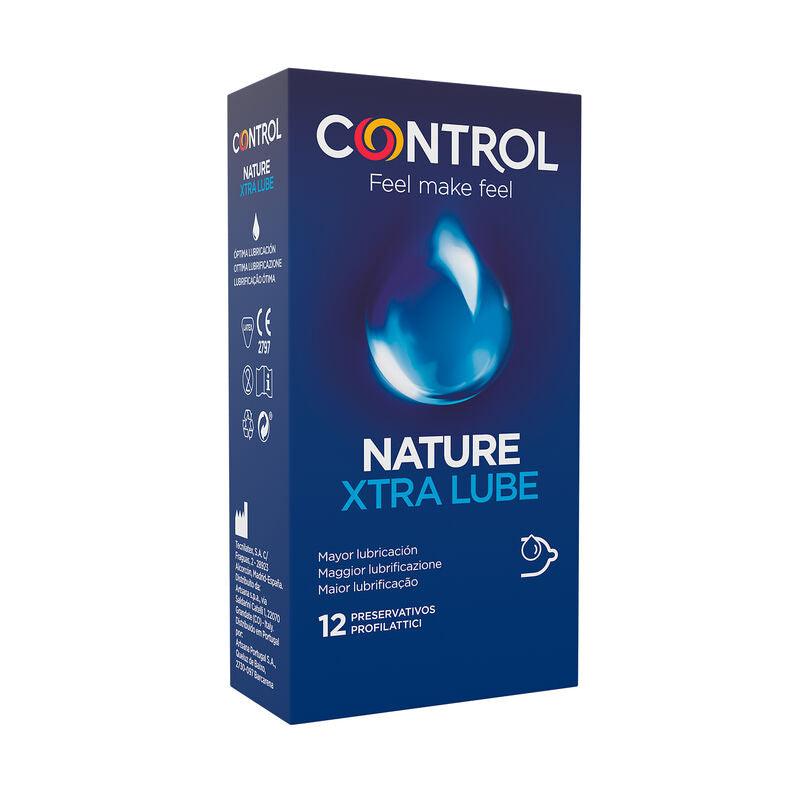 CONTROL - ADAPTA NATURE EXTRALUBE CONDOMS 12 UNITS - Only Vibes