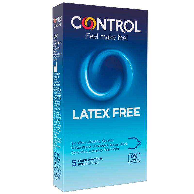 CONTROL - FREE SIN LATEX CONDOMS 5 UNITS - Only Vibes