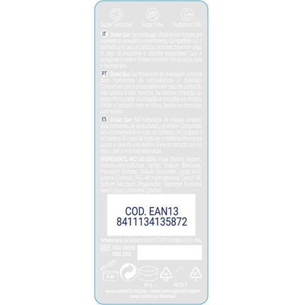 CONTROL - 2 EN 1 MASSAGGIO E PIACERE MARE MEDITERRANEO 200 ML - Only Vibes