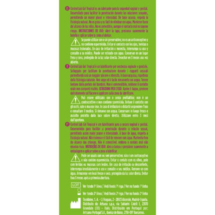 CONTROL - LUB TROPICAL LUBRIFICANTE GEL 75 ML