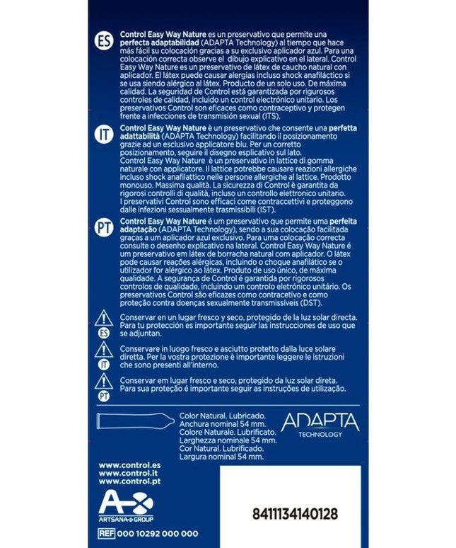 control natura easy way 10 unita