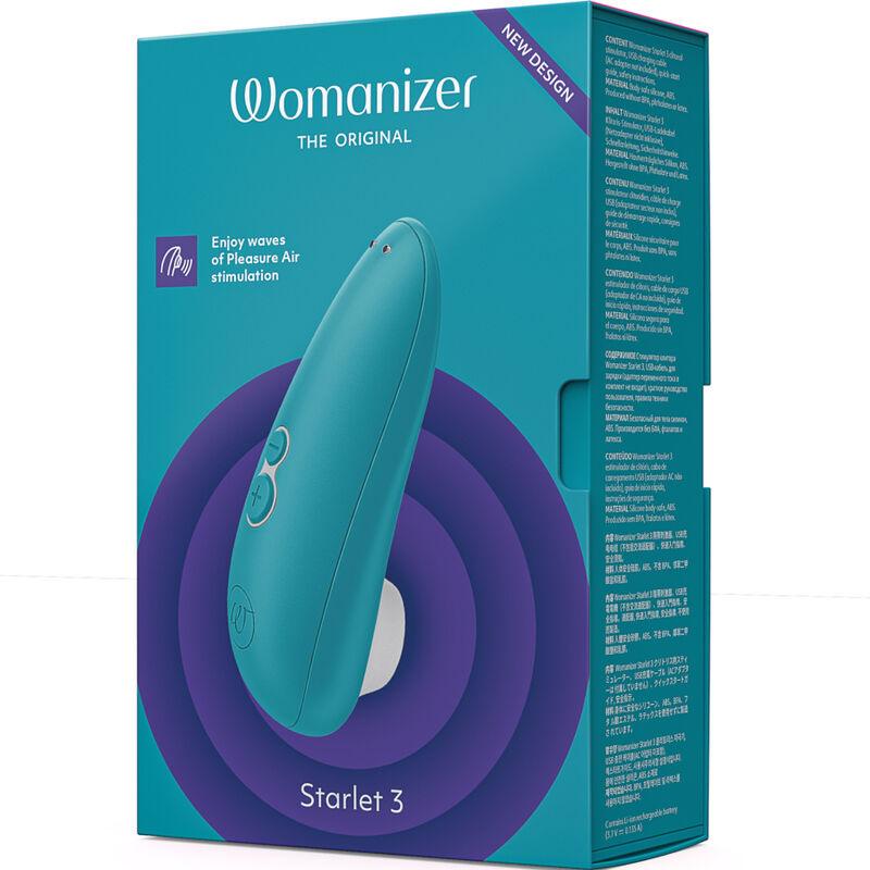 womanizer stimolatore clitorale starlet 3 turchese