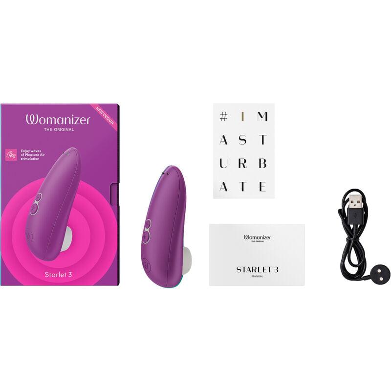 womanizer starlet 3 stimolatore clitorale viola