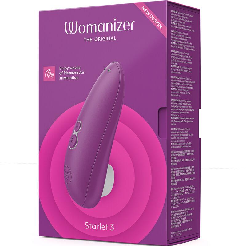 womanizer starlet 3 stimolatore clitorale viola